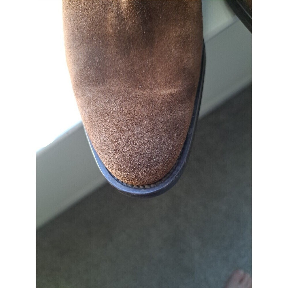 COACH Brown Tan Suede Fringe Arianna Boots Size 9 Ladies Excellent Condition - Picture 5 of 8